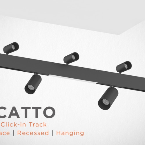 Solais Launches Scatto™ > Low-Voltage Track System