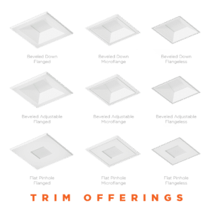 ST2Arm Square trim offerings