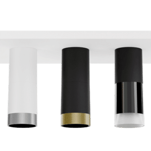 Consult factory to mix and match Droplit finishes!