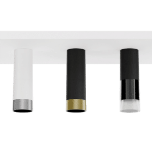 Consult factory to mix and match Droplit finishes!